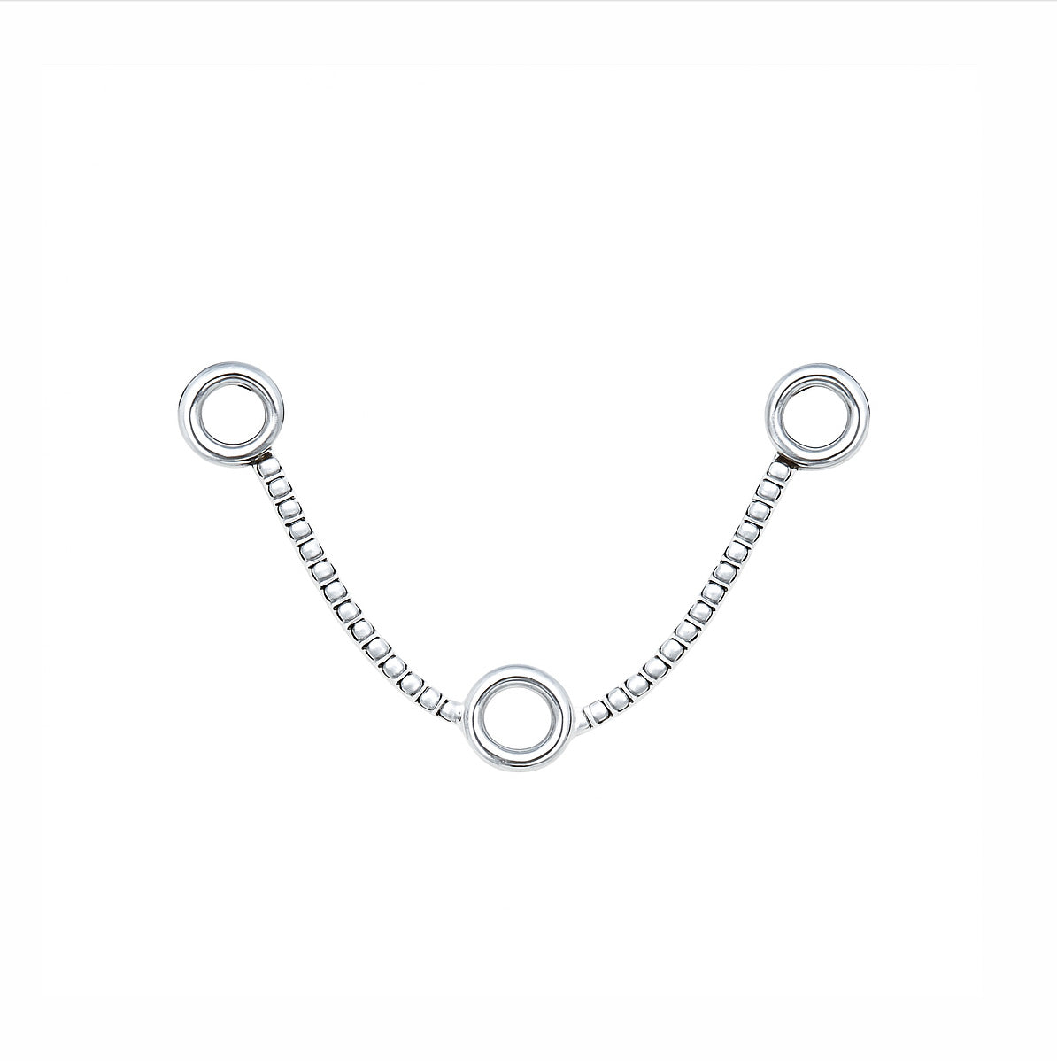 Chain with Centered Jump Ring