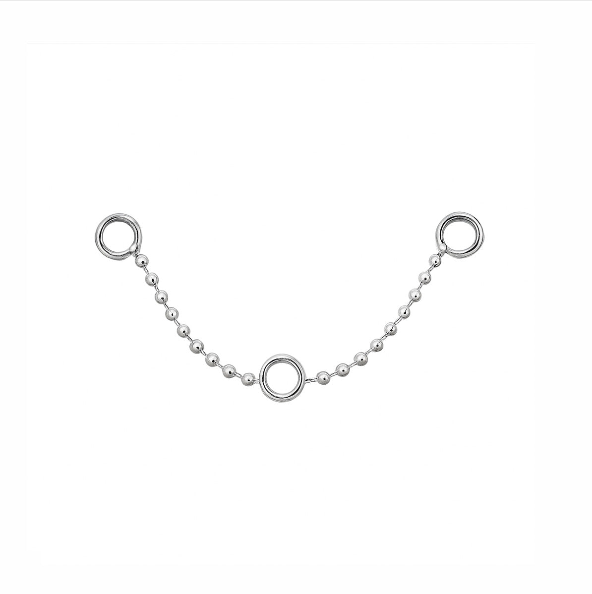 Chain with Centered Jump Ring