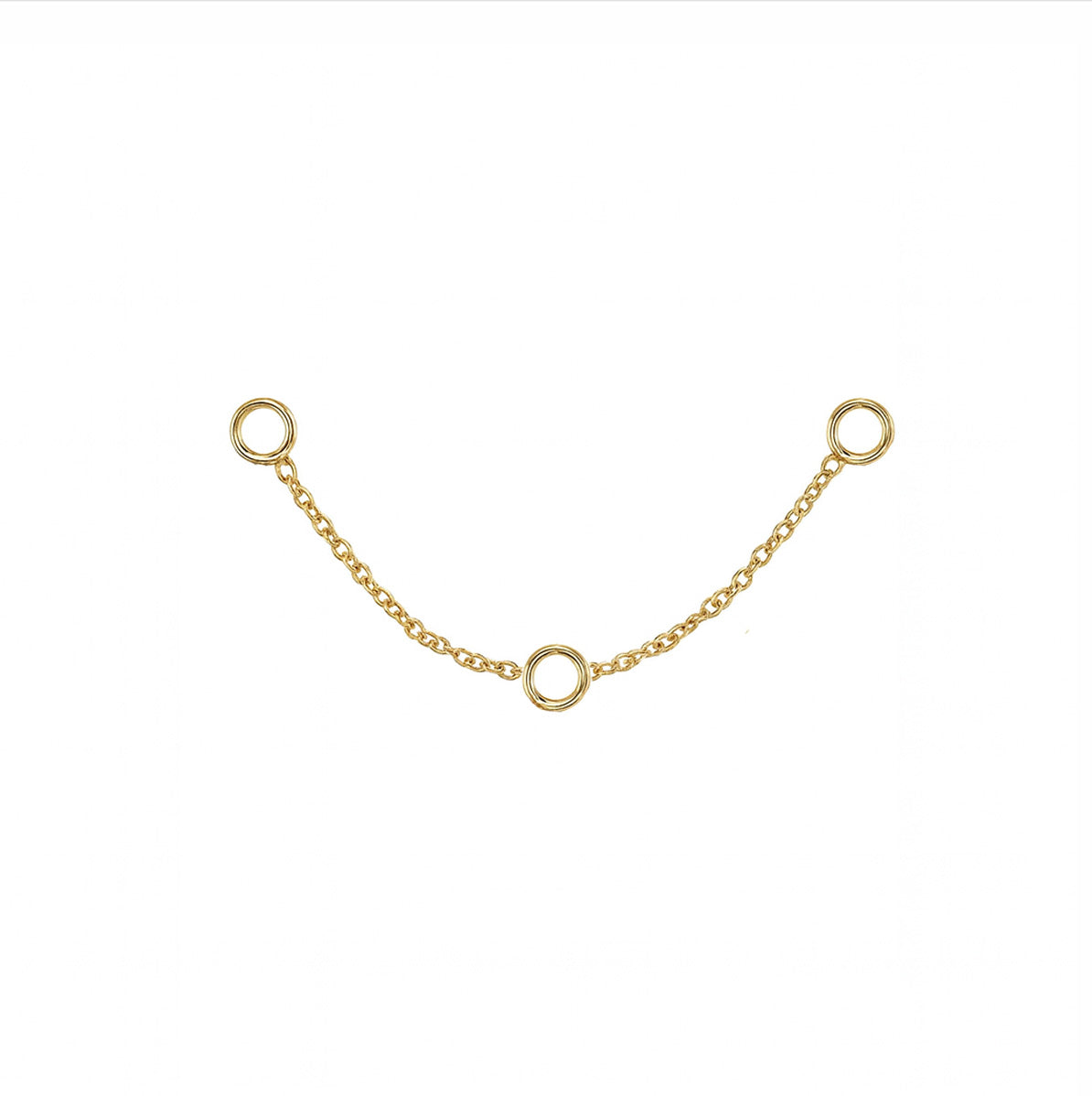 Chain with Centered Jump Ring