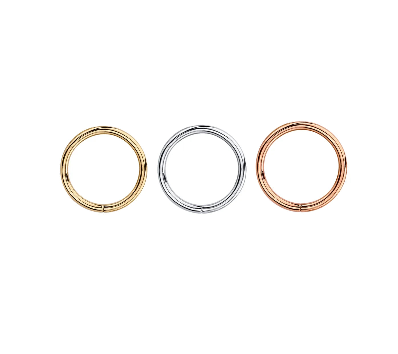 18g Gold Seam Ring