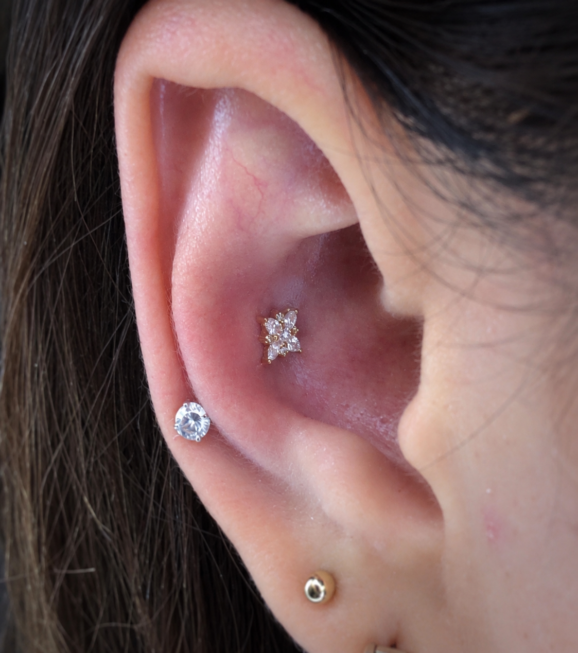 Mini Pleades - Cubic Zirconia