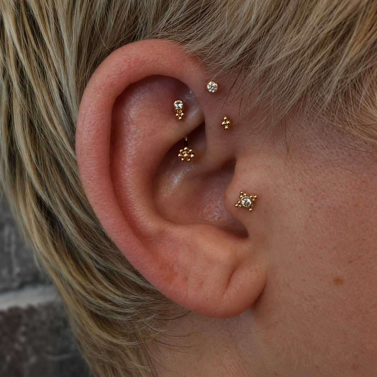 Quad Bead Cluster