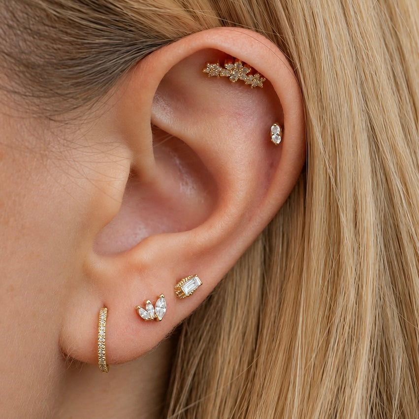 Tiny French Kiss - Cubic Zirconia