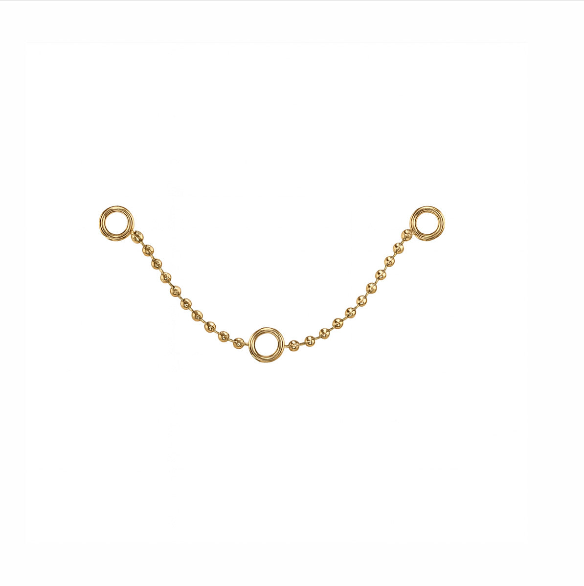 Chain with Centered Jump Ring