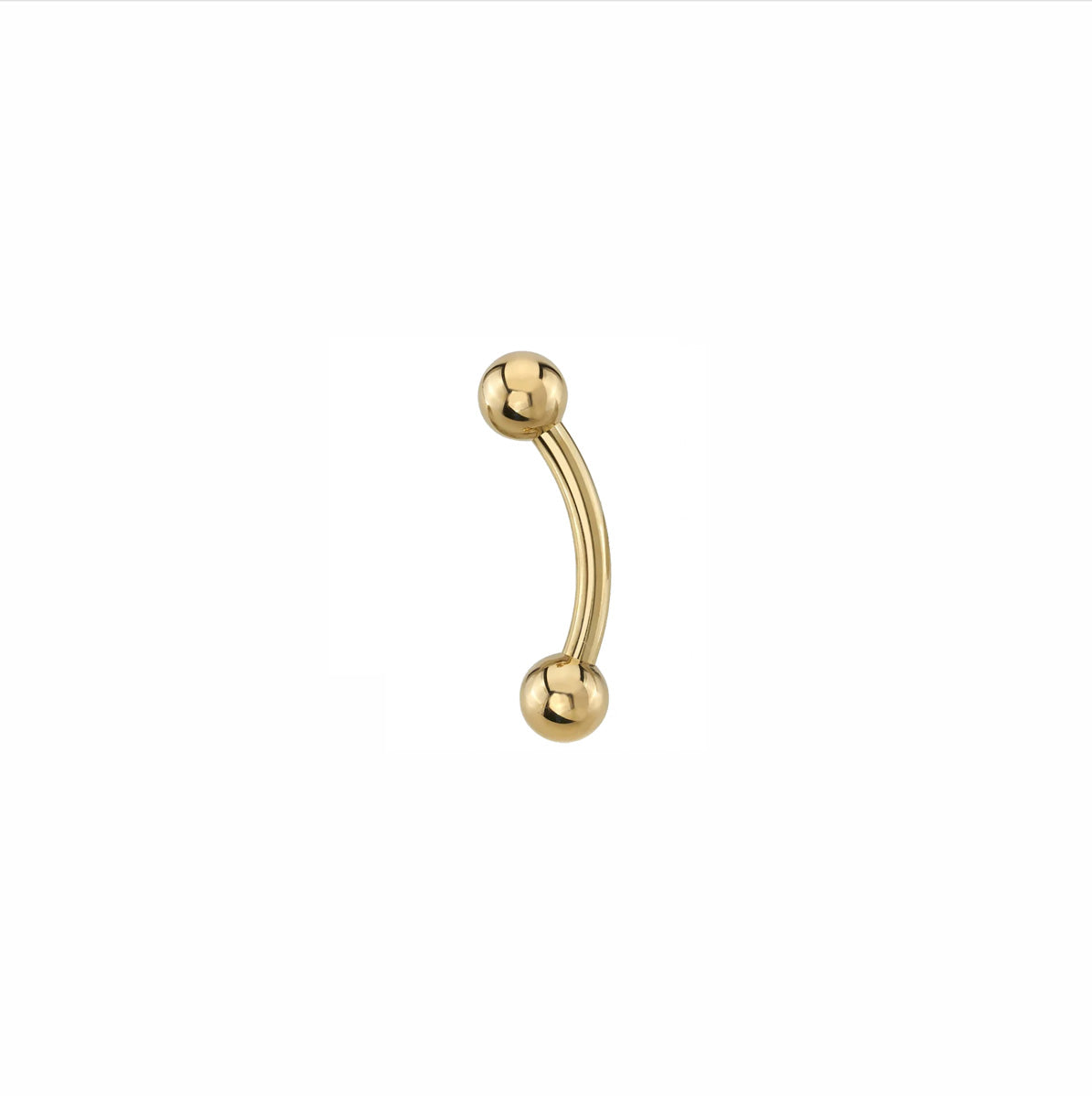 Curved Barbell Threaded