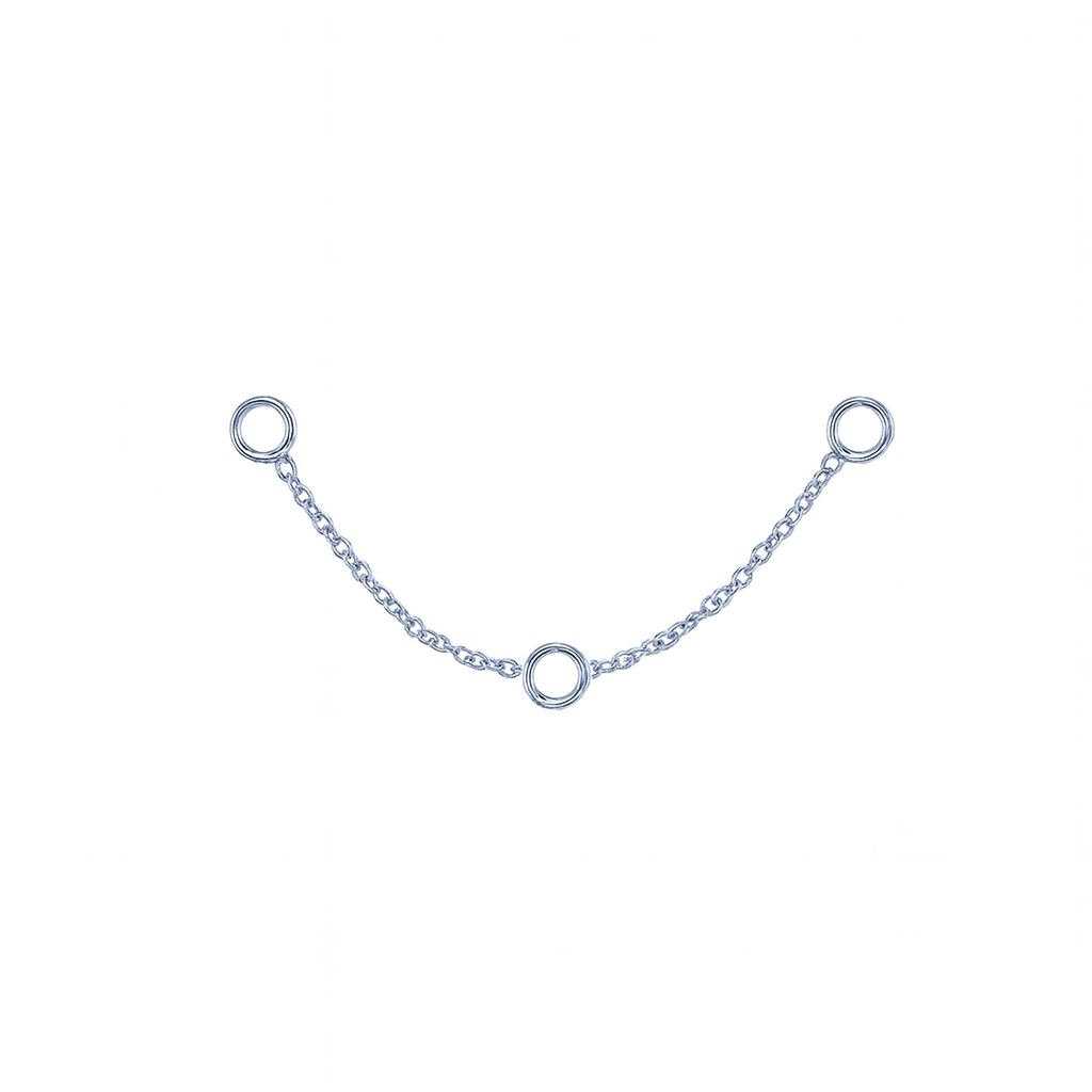 Chain with Centered Jump Ring