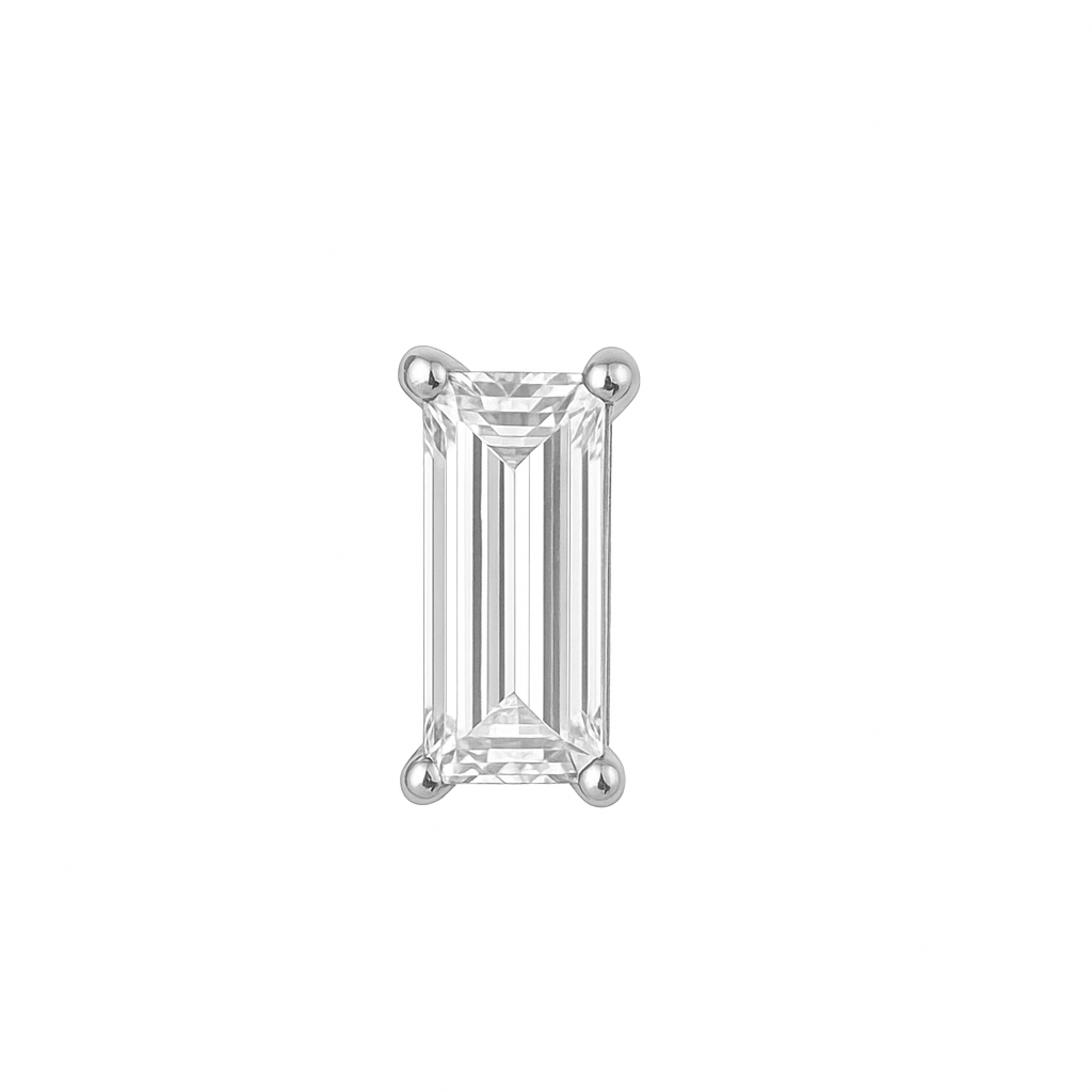 Baguette Prong Diamond
