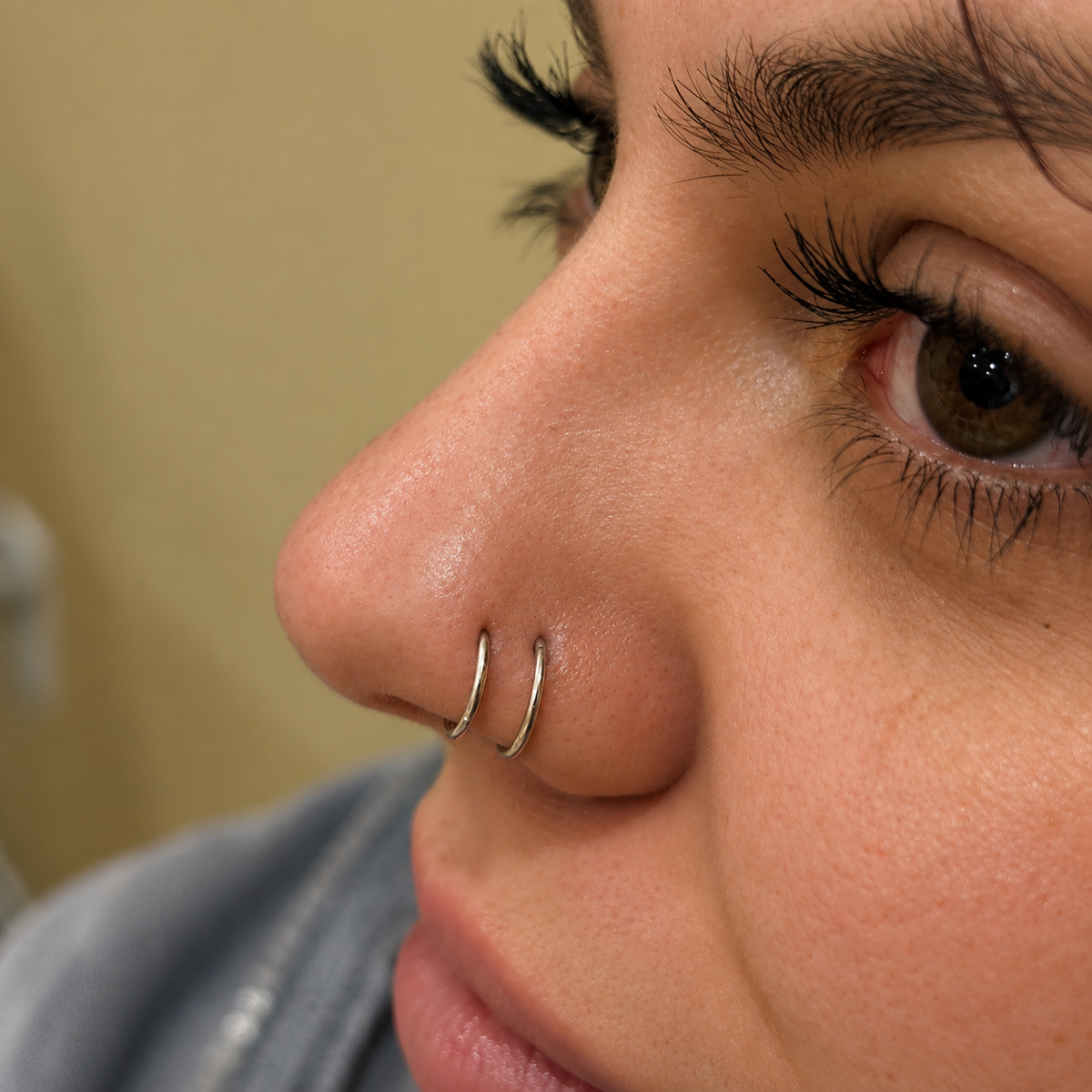 18g Gold Seam Ring
