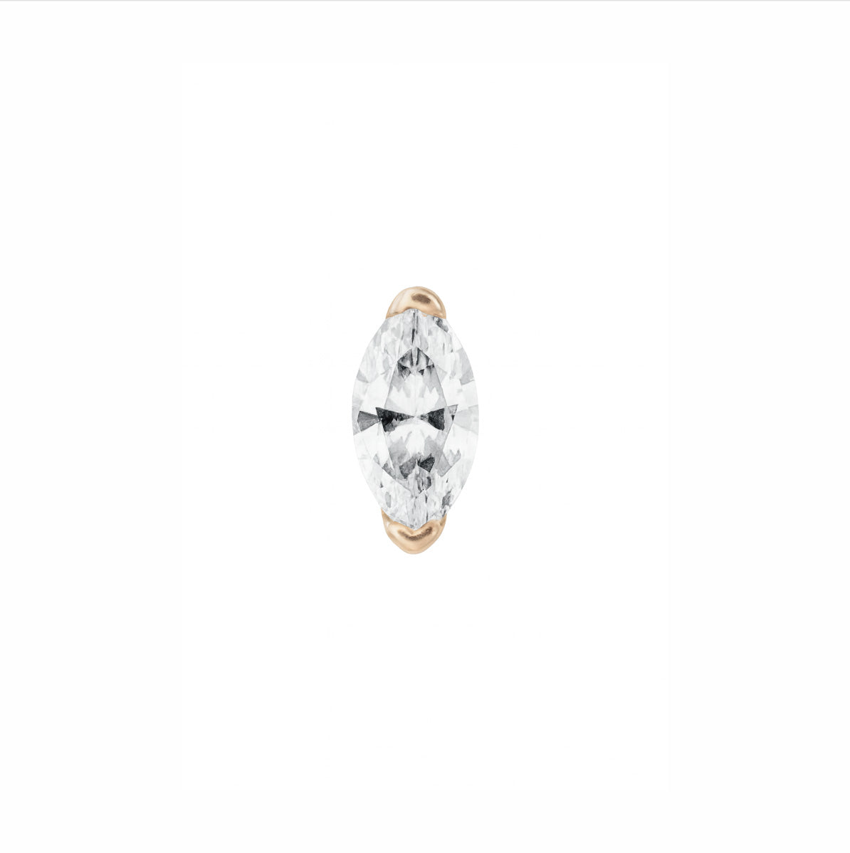 Marquise V Prong Diamond