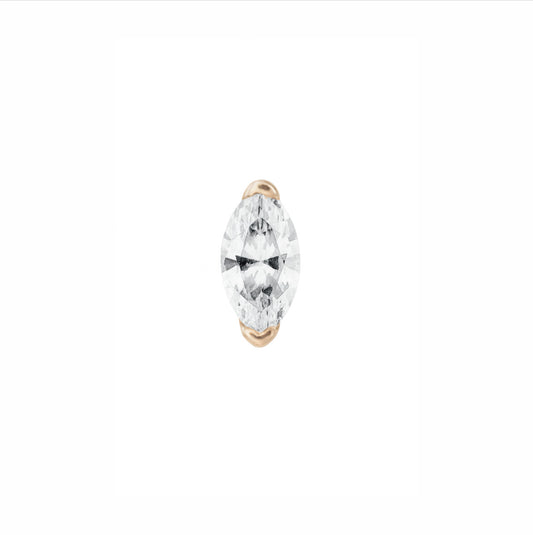 Marquise V Prong Diamond